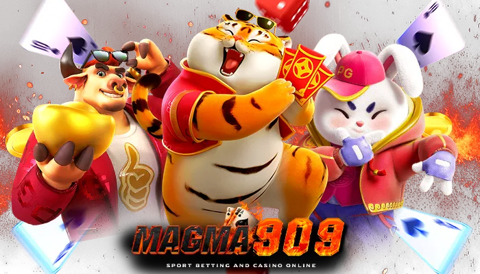 MAGMA909 เว็บสล็อตแตกดี คาสิโนออนไลน์รวมค่ายโบนัสหนัก